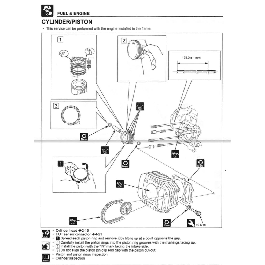 HONDA HUNTER CUB CT125 TRAIL 125A (2021+) SERVICE WORKSHOP MANUAL + PARTS CATALOGUE + OWNER MANUAL - Image 7