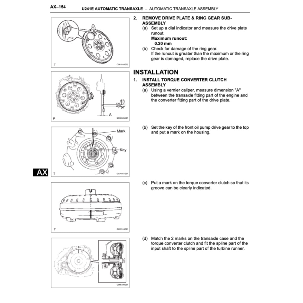 TOYOTA SCION TC ANT10 (2004-2010) SERVICE WORKSHOP MANUAL - Image 7