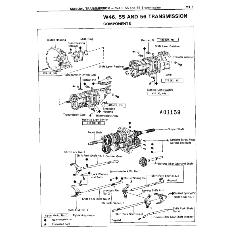 TOYOTA 4RUNNER N60 (1984-1989) SERVICE WORKSHOP MANUAL - Image 6
