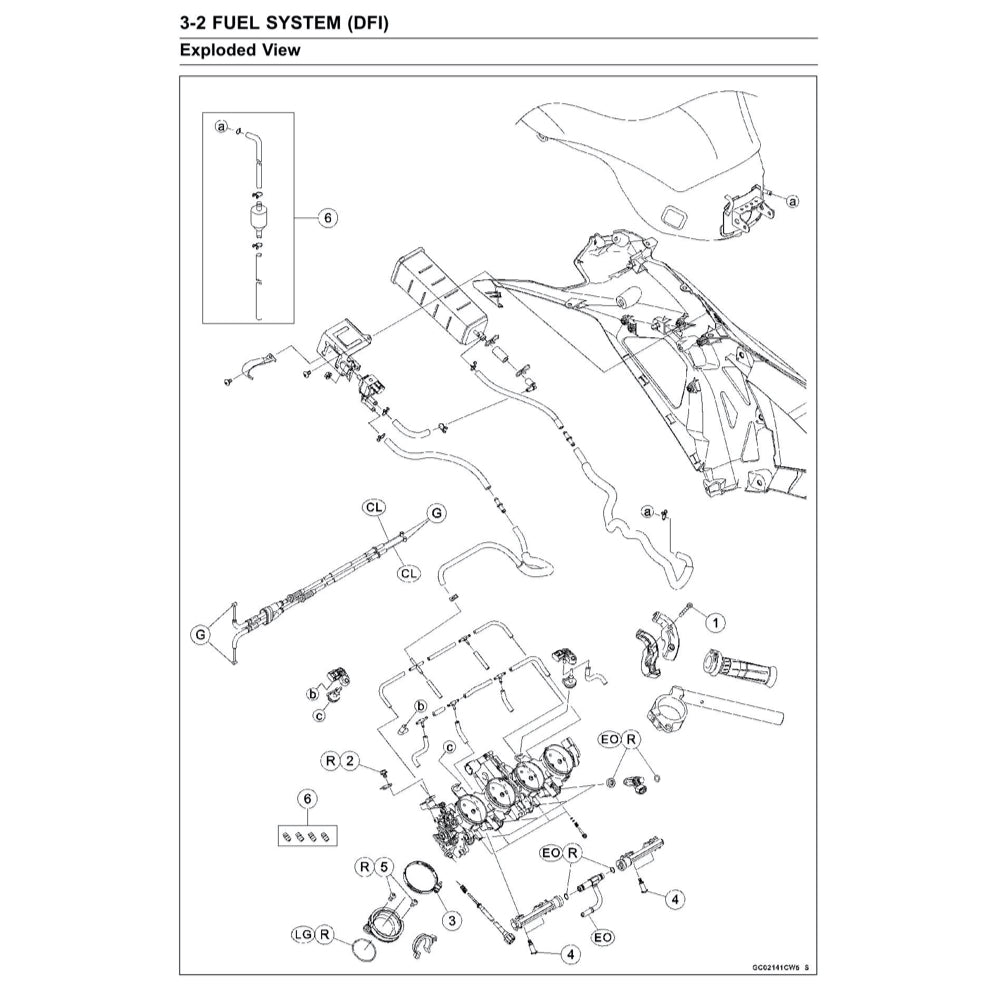 KAWASAKI NINJA ZX-6R (2024+) SERVICE WORKSHOP MANUAL - Image 6