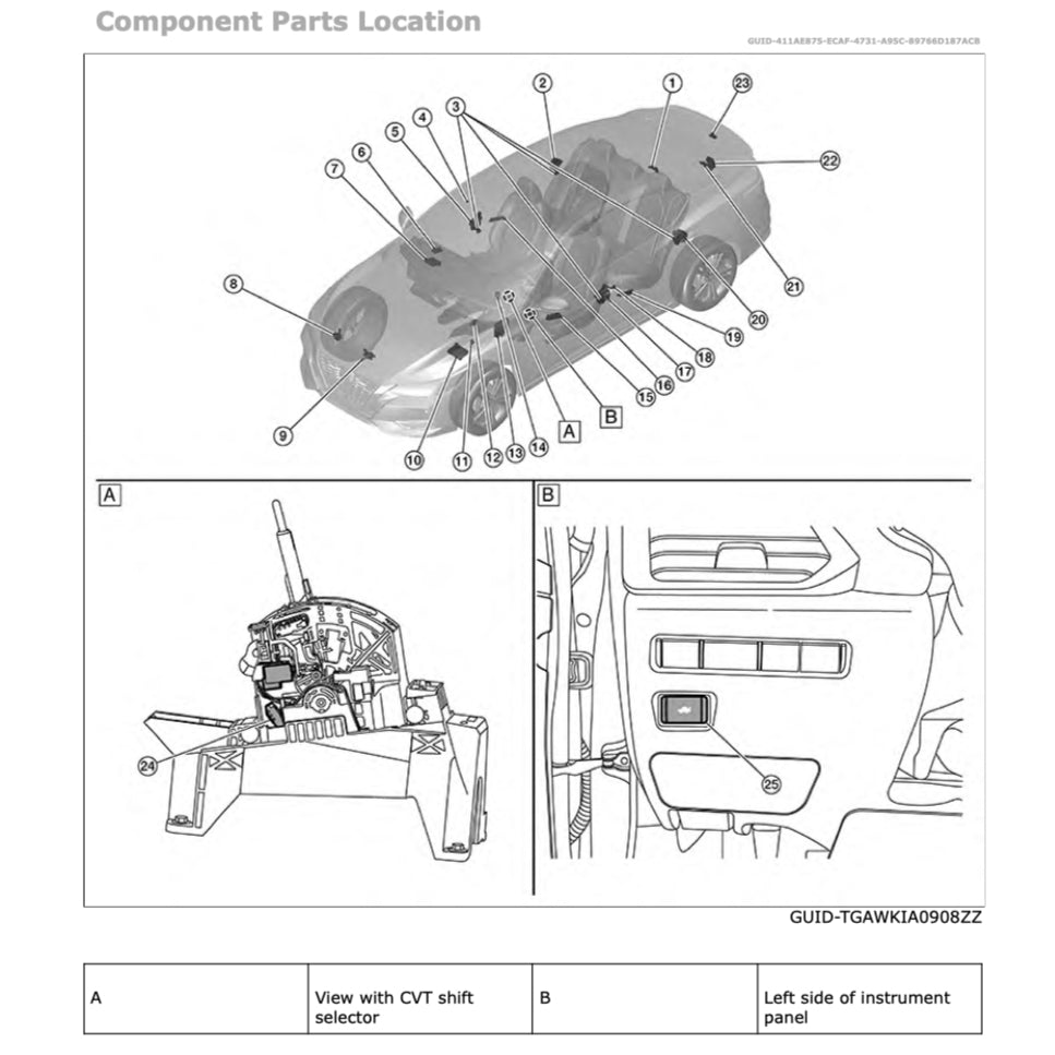 NISSAN SENTRA B18 (2019+) SERVICE WORKSHOP MANUAL - Image 9