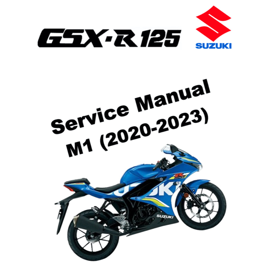SUZUKI GSX-R125 (2020-2023) SERVICE WORKSHOP MANUAL + OWNER'S MANUAL - Image 2