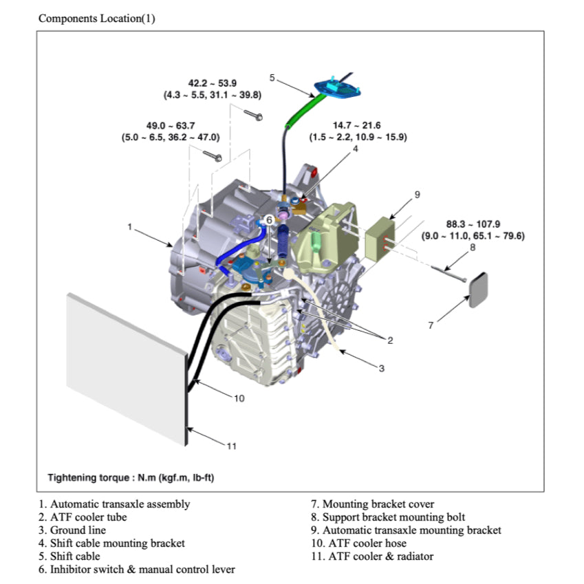 HYUNDAI ELANTRA AD (2016-2020) SERVICE WORKSHOP MANUAL - Image 6