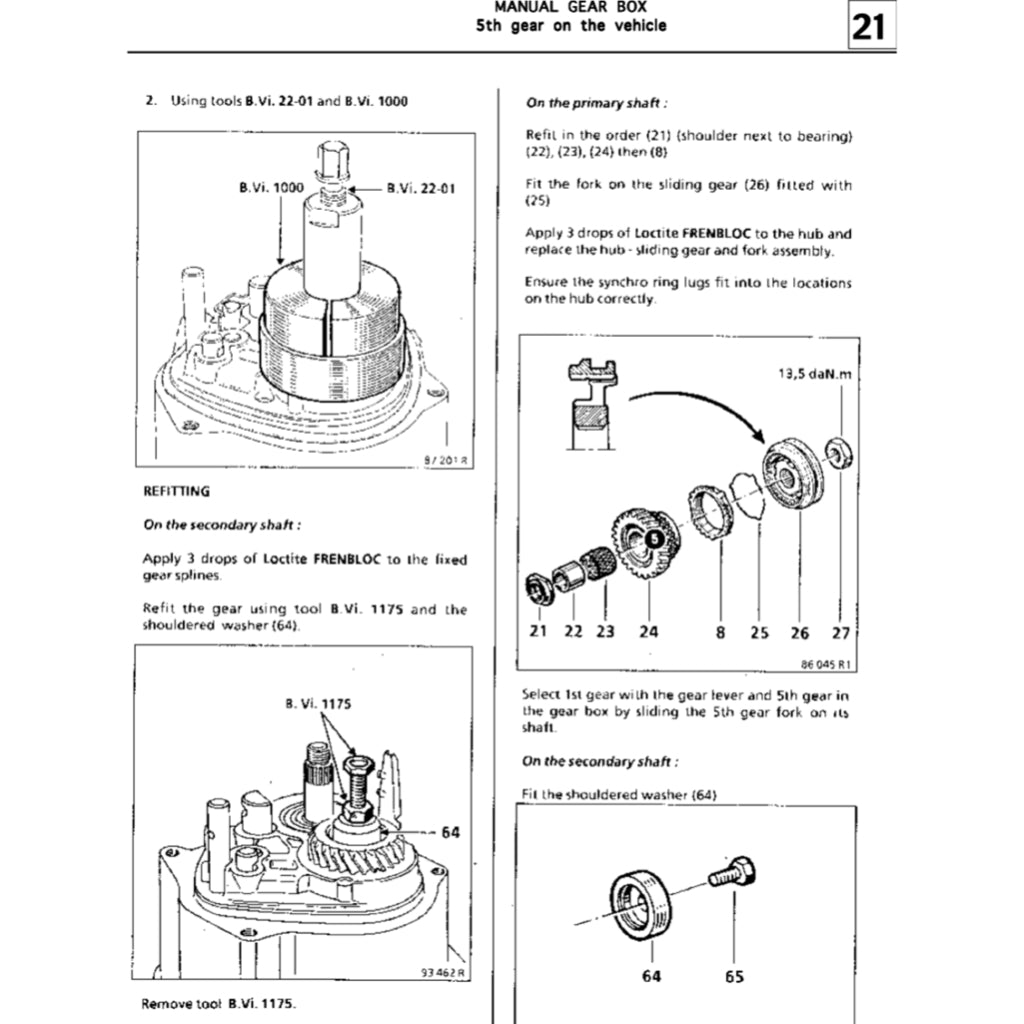 RENAULT TWINGO 1 (1993-2007) SERVICE WORKSHOP MANUAL - Image 7