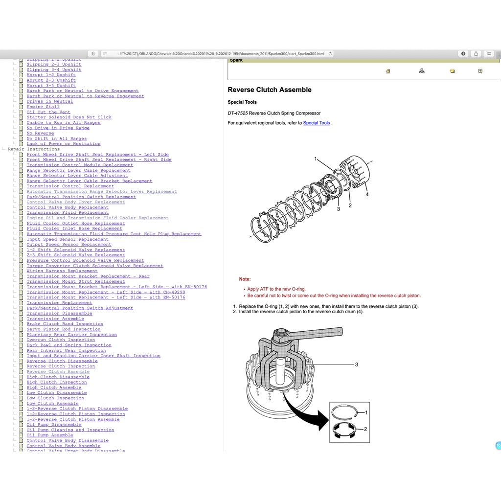 CHEVROLET SPARK M300 (2009-2014) SERVICE WORKSHOP MANUAL - Image 10