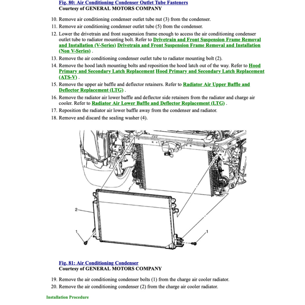 CADILLAC ATS ATSV (2013-2019) SERVICE WORKSHOP MANUAL - Image 8