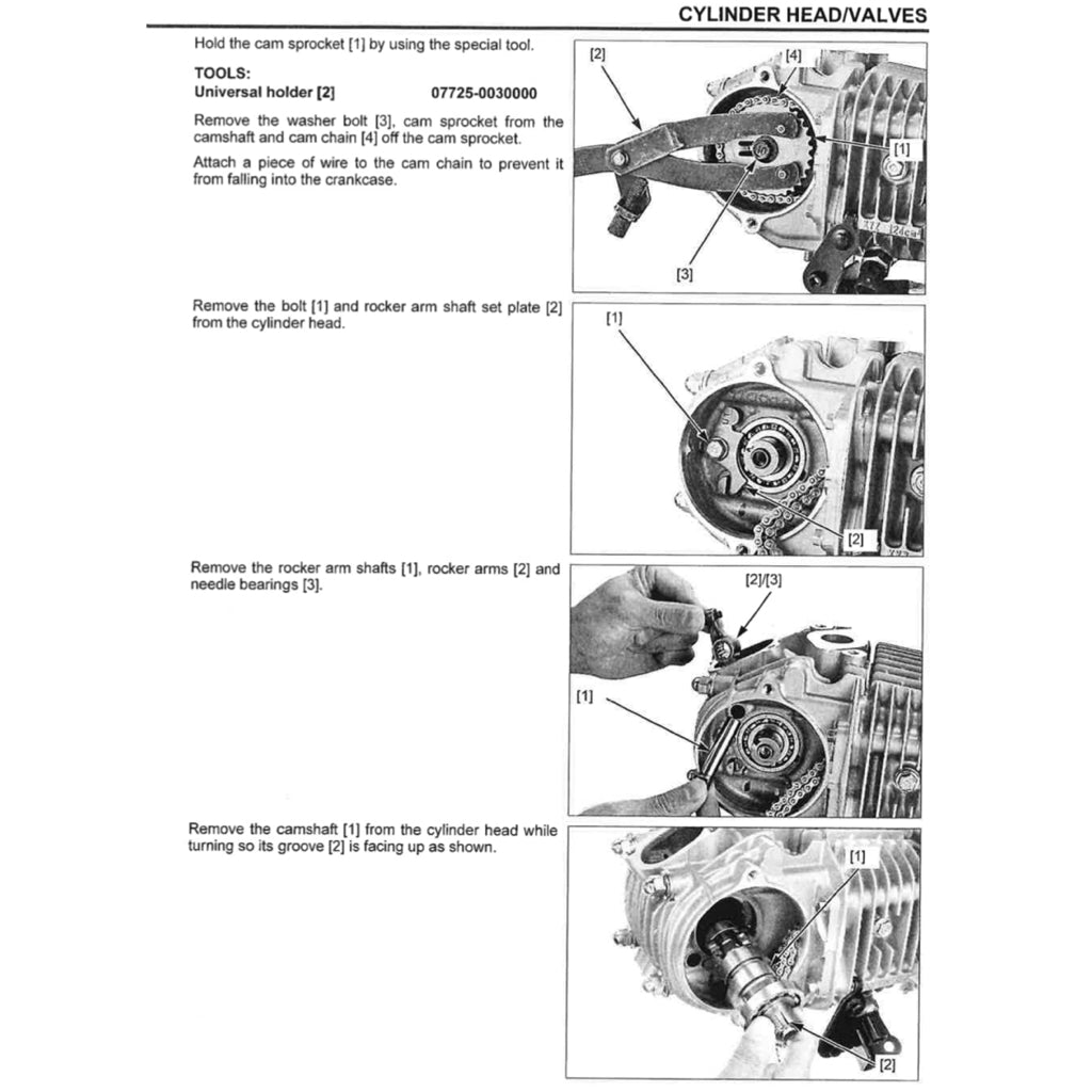 HONDA MONKEY Z125 (2019+) SERVICE WORKSHOP MANUAL + PARTS CATALOGUE + OWNER'S MANUAL - Image 7
