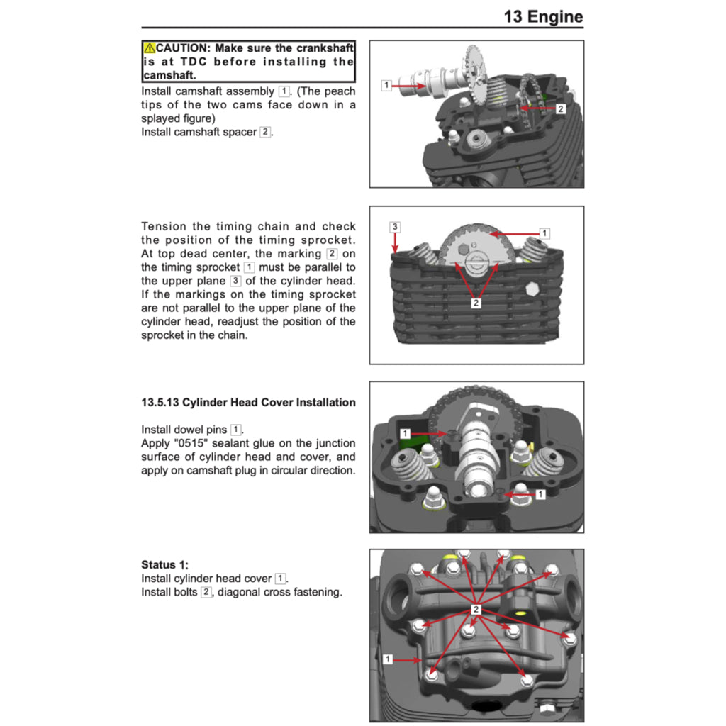 CFMOTO PAPIO XO-2 TRAIL (2024+) SERVICE WORKSHOP MANUAL + OWNER'S MANUAL - Image 8