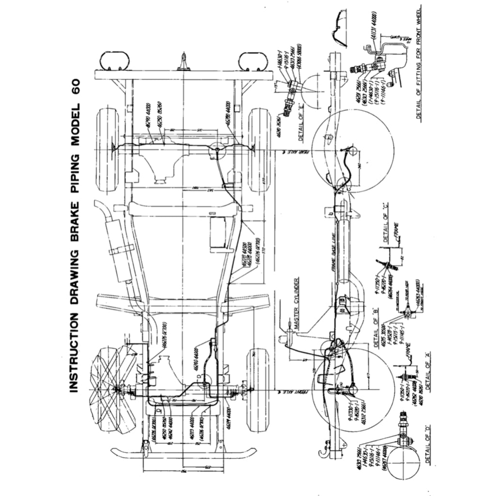 NISSAN PATROL 60 SERIES (1960-1980) SERVICE WORKSHOP MANUAL - Image 7