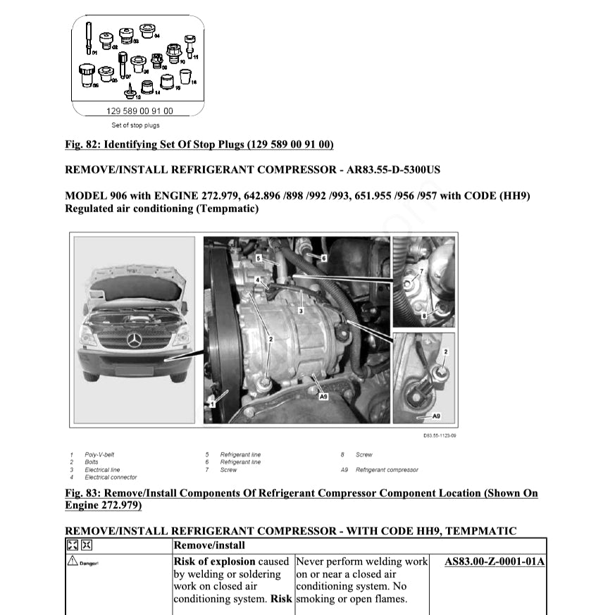 MERCEDES-BENZ SPRINTER 906 (2006-2018) SERVICE WORKSHOP MANUAL - Image 5