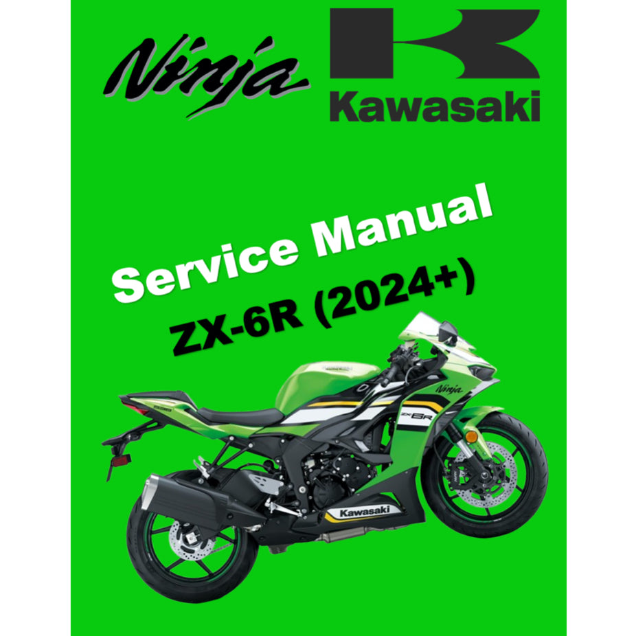 KAWASAKI NINJA ZX-6R (2024+) SERVICE WORKSHOP MANUAL - Image 2