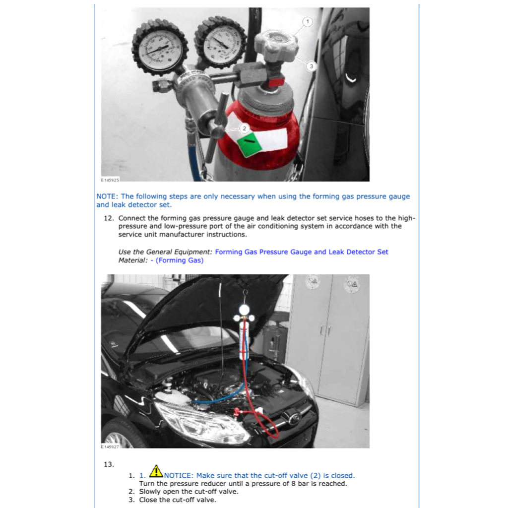 FORD TRANSIT CUSTOM (2012-2022) SERVICE WORKSHOP MANUAL - Image 10