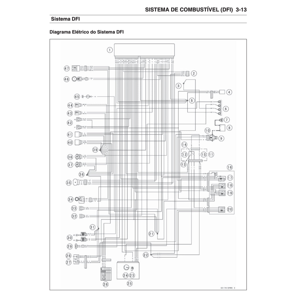 MANUAL DE SERVIÇO KAWASAKI Z300 (2015-2019) + CATÁLOGO DE PEÇAS + MANUAL DO PROPRIETÁRIO - Image 10