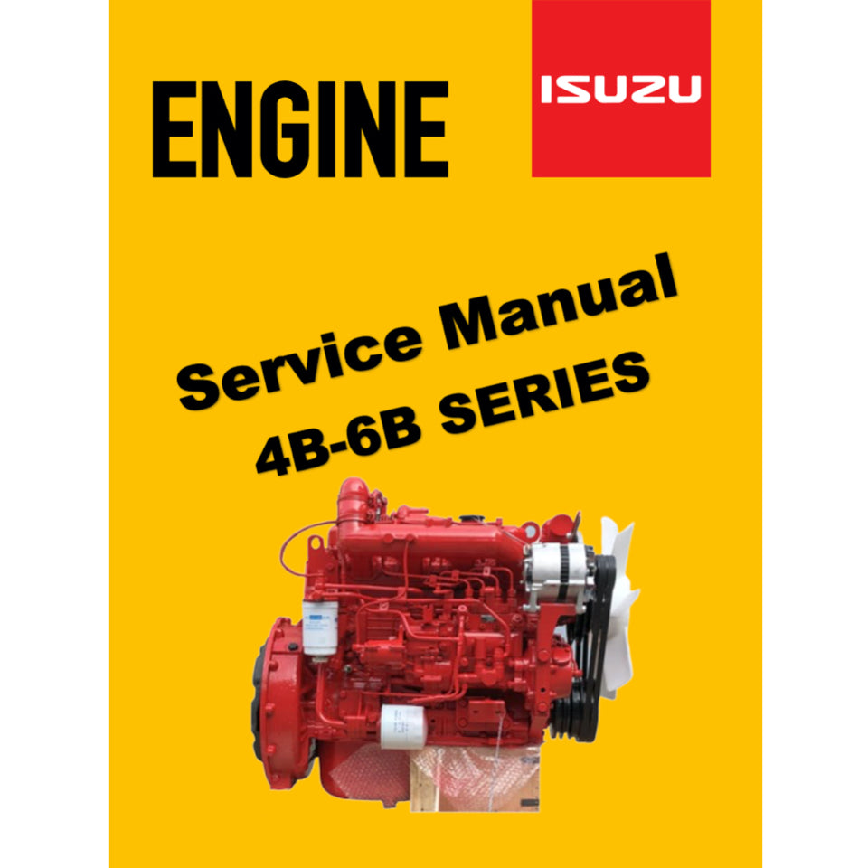 ISUZU ENGINE 4B-6B SERIES (4BB1-4BD1-6BB1-6BD1-6BG1 4BD1T-6BD1T-6BG1T) SERVICE WORKSHOP MANUAL - Image 2