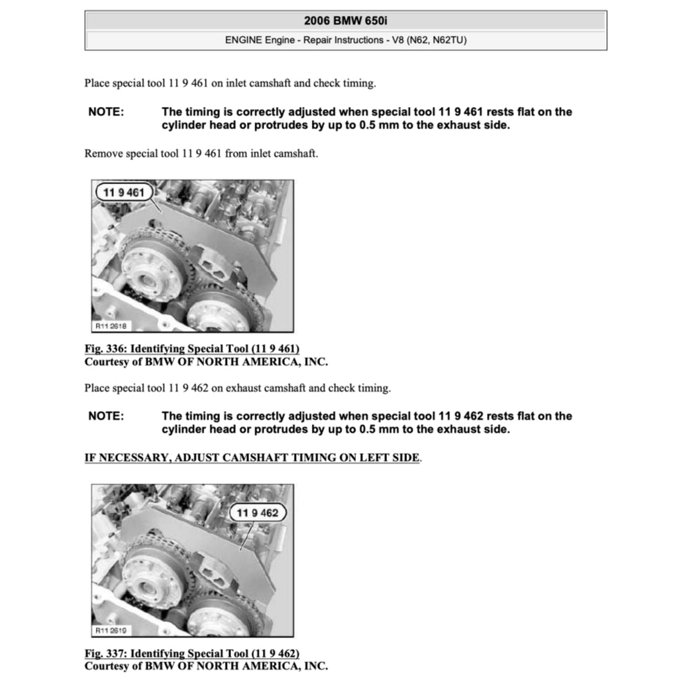 BMW E63 E64 M6 (2003-2010) SERVICE WORKSHOP MANUAL - Image 9