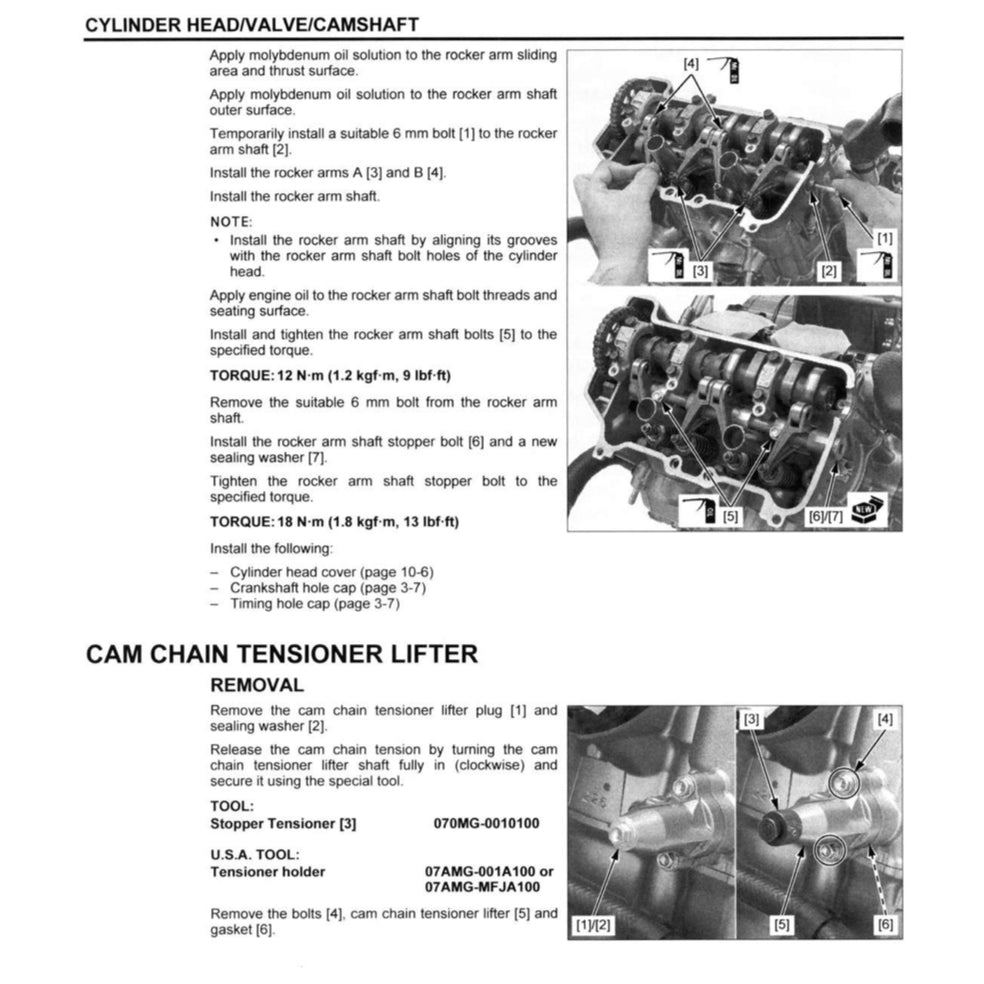 HONDA REBEL CMX1100 (2021+) SERVICE WORKSHOP MANUAL + OWNER'S MANUAL - Image 6