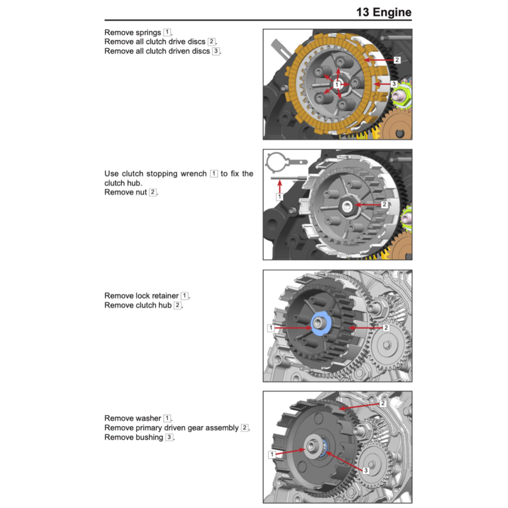 CFMOTO PAPIO XO CF125-8 (2023+) SERVICE WORKSHOP MANUAL + PARTS CATALOGUE + OWNER'S MANUAL - Image 7