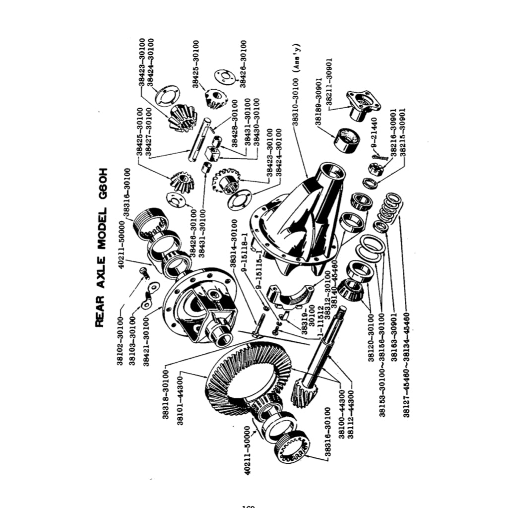 NISSAN PATROL 60 SERIES (1960-1980) SERVICE WORKSHOP MANUAL - Image 8