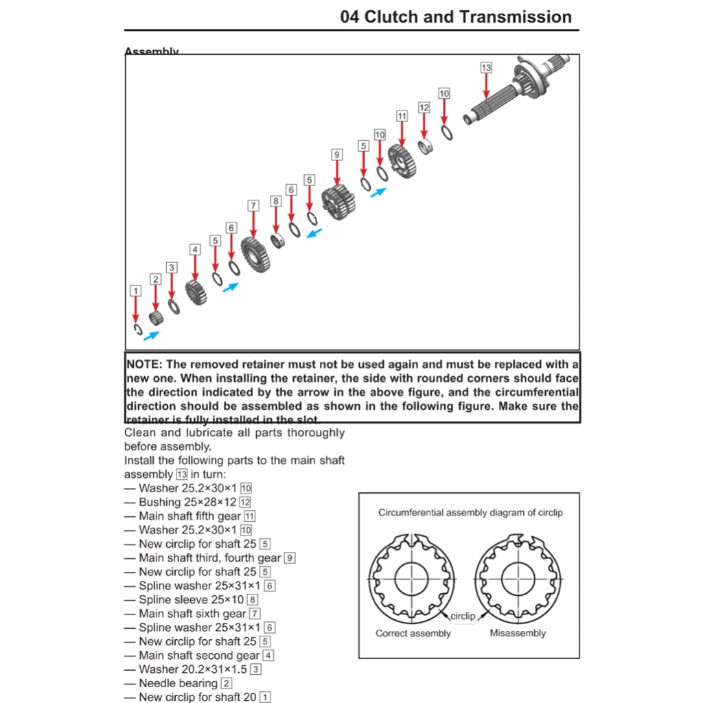 CFMOTO 675SS (2025+) SERVICE WORKSHOP MANUAL + OWNER'S MANUAL - Image 6