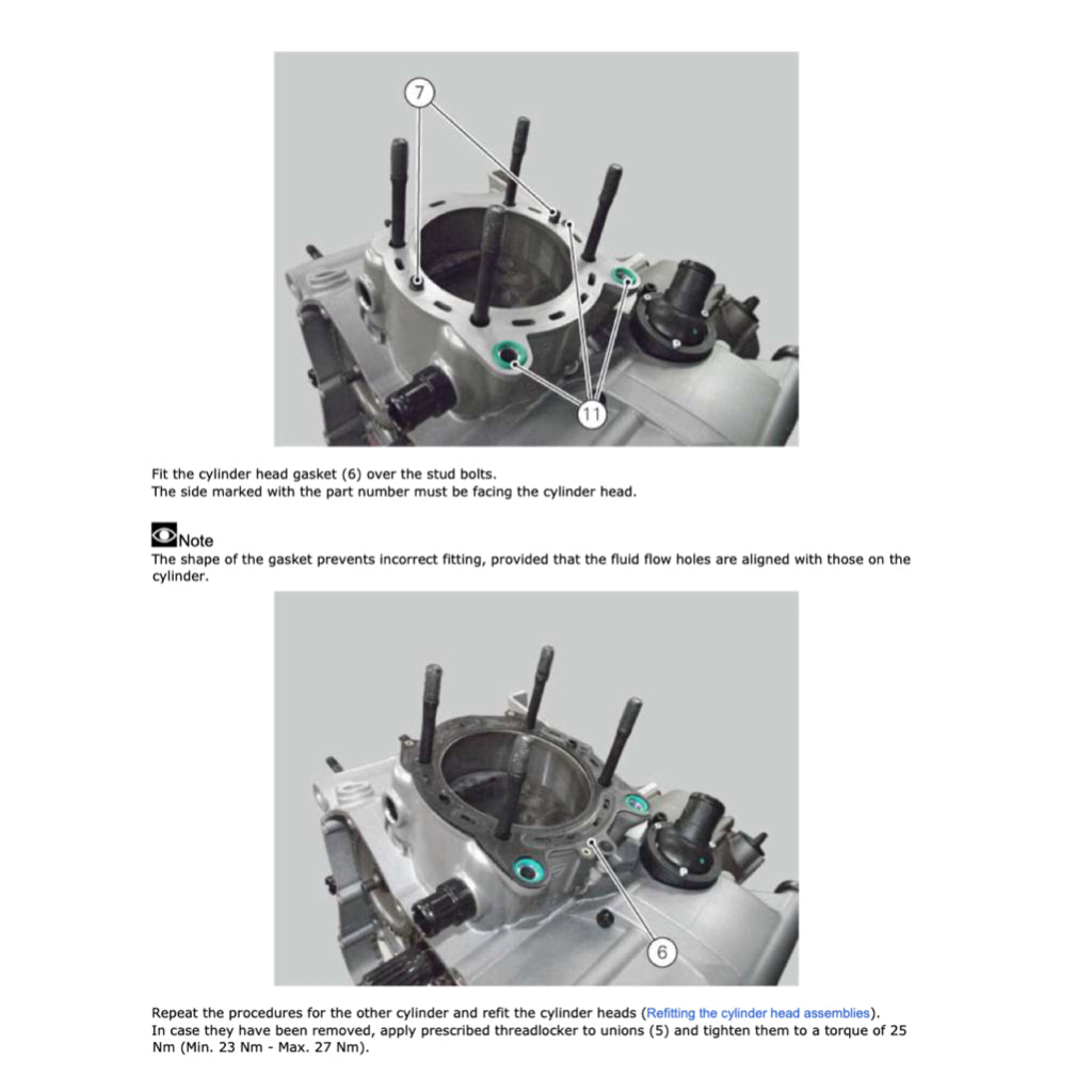 DUCATI MULTISTRADA 1200 ENDURO E4 (2016-2019) SERVICE WORKSHOP MANUAL + PARTS CATALOGUE + OWNER'S MANUAL - Image 6