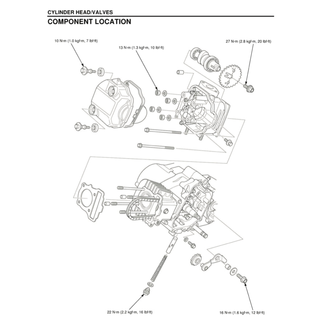 HONDA SUPER CUB NBC110 (2013-2018) SERVICE WORKSHOP MANUAL + PARTS CATALOGUE + OWNER'S MANUAL - Image 5