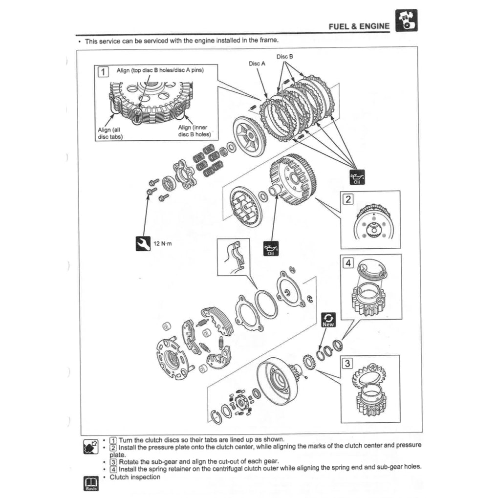 HONDA HUNTER CUB CT125 TRAIL 125A (2021+) SERVICE WORKSHOP MANUAL + PARTS CATALOGUE + OWNER MANUAL - Image 8
