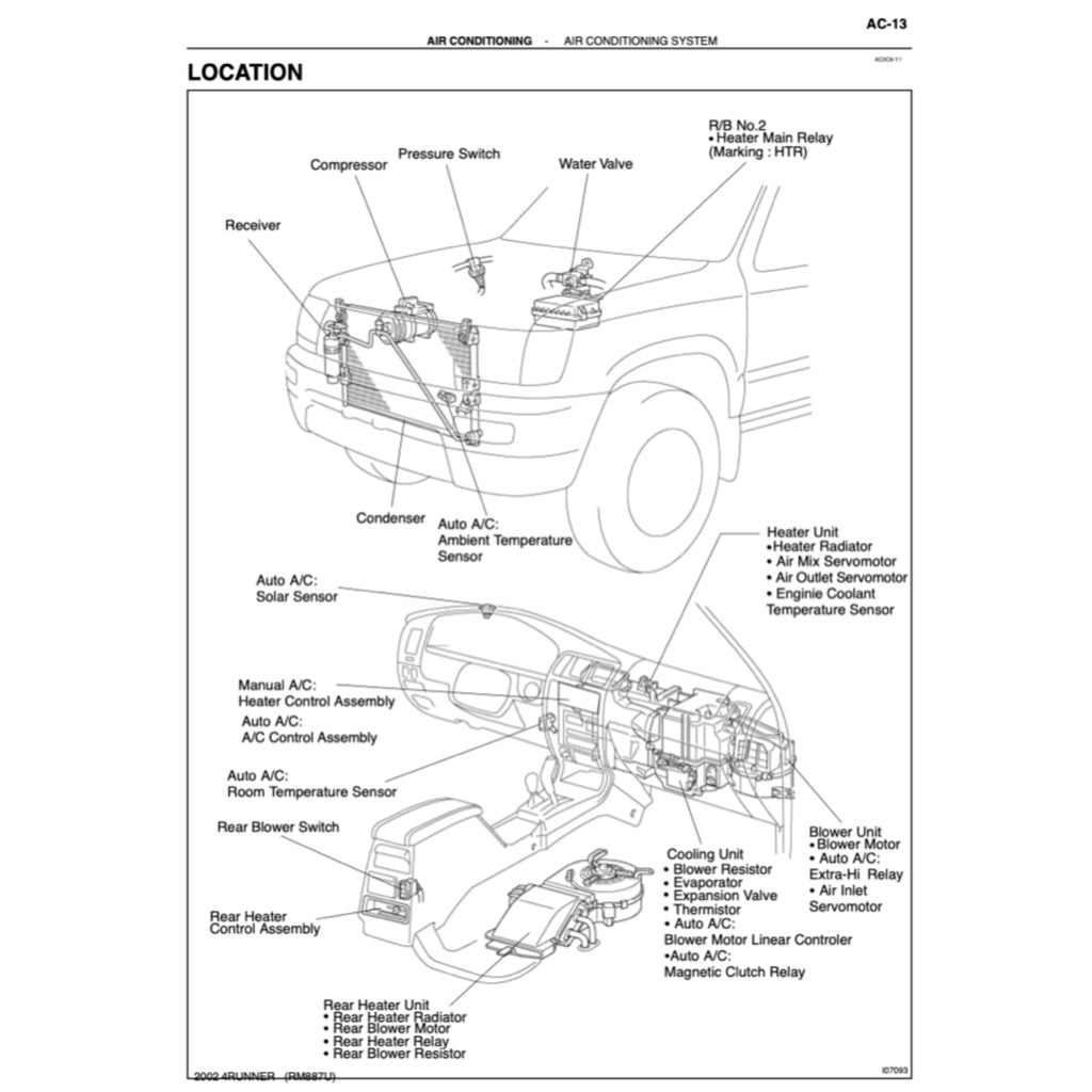 TOYOTA 4RUNNER N180 (1996-2002) SERVICE WORKSHOP MANUAL - Image 9