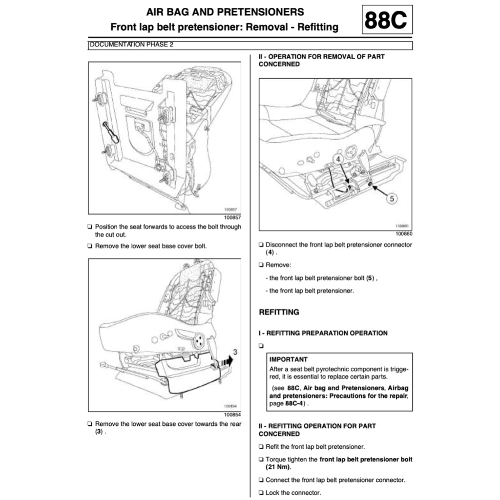 RENAULT ESPACE 4 (2002-2015) SERVICE WORKSHOP MANUAL - Image 10