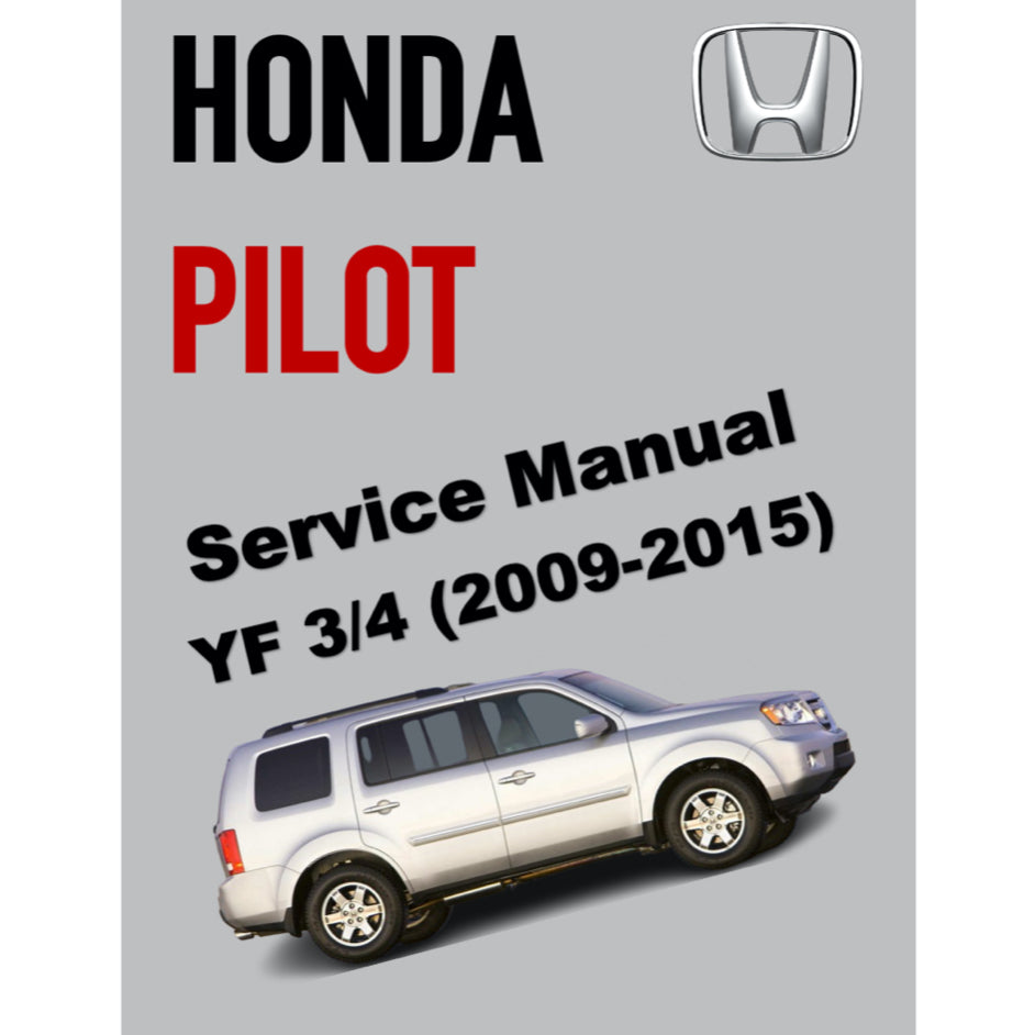 HONDA PILOT YF 3/4 (2009-2015) SERVICE WORKSHOP MANUAL - Image 2