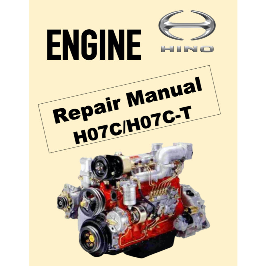 HINO ENGINE H07C H07C-T H07CT SERVICE REPAIR MANUAL - Image 2
