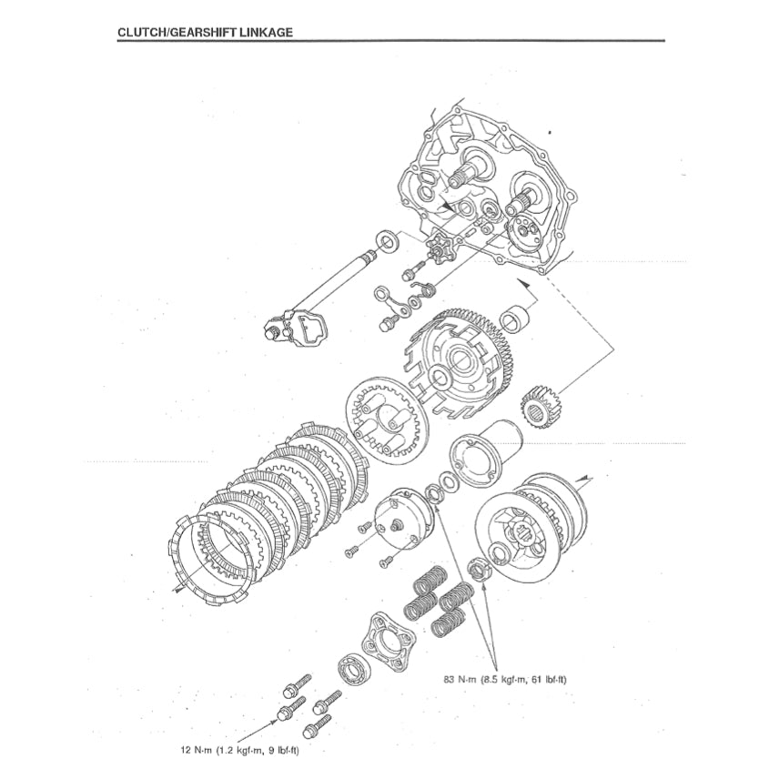 HONDA PHANTOM TA200 (2002-2010) SERVICE WORKSHOP MANUAL + OWNER' MANUAL - Image 9