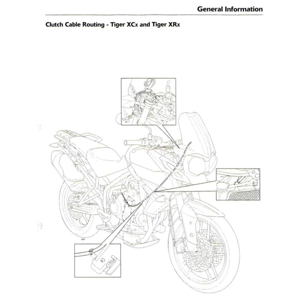 TRIUMPH TIGER 800XC/XCX/XRX (2015-2018) SERVICE WORKSHOP MANUAL + OWNER'S MANUAL - Image 6