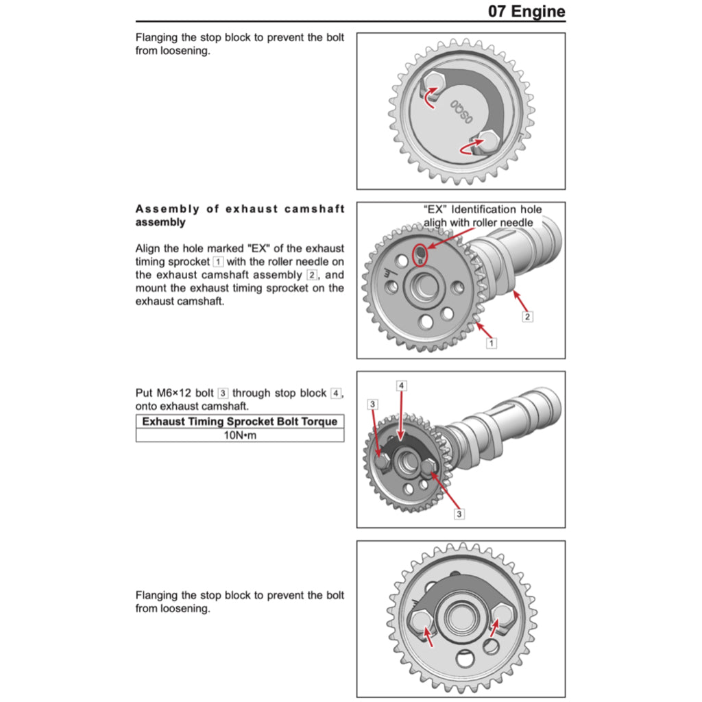 CFMOTO 450SRS / 450SS (2024+) SERVICE WORKSHOP MANUAL + OWNER'S MANUAL - Image 8