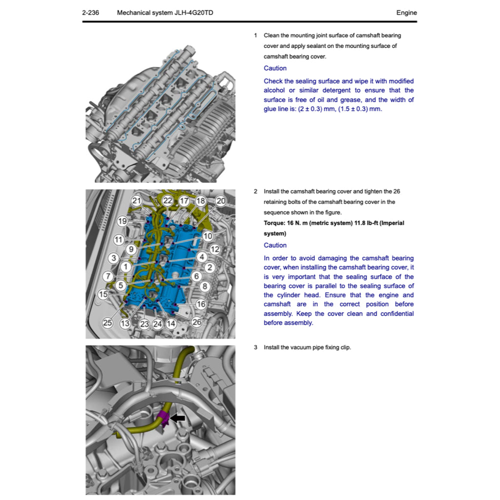 GEELY XINGYUE L / MONJAR0 KX11 (2022+) SERVICE WORKSHOP MANUAL - Image 6