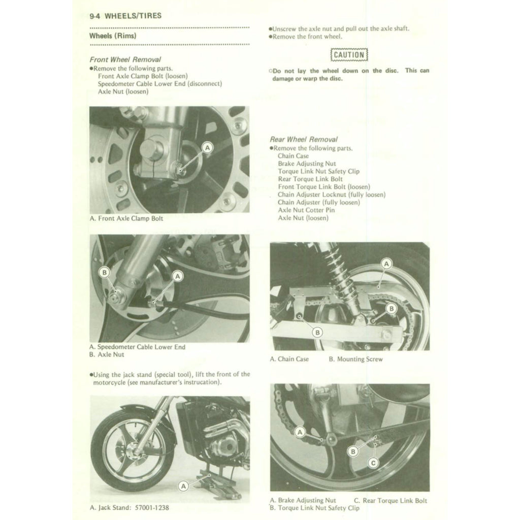 KAWASAKI ELIMINATOR EL250-E/250HS (1988-1997) SERVICE WORKSHOP MANUAL + OWNER'S MANUAL - Image 7