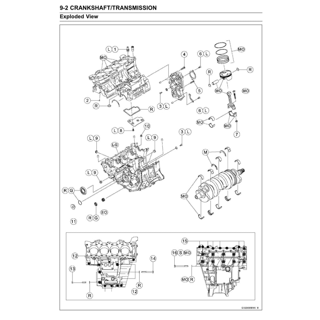 KAWASAKI NINJA ZX-6R (2019-2023) SERVICE WORKSHOP MANUAL + OWNER'S MANUAL - Image 9