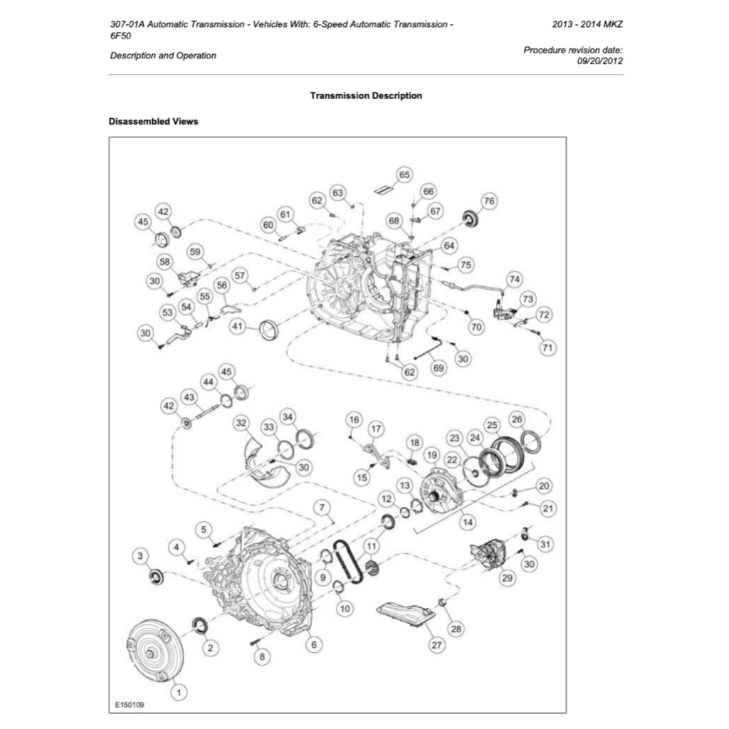 LINCOLN MKZ (2013-2016) SERVICE WORKSHOP MANUAL - Image 8