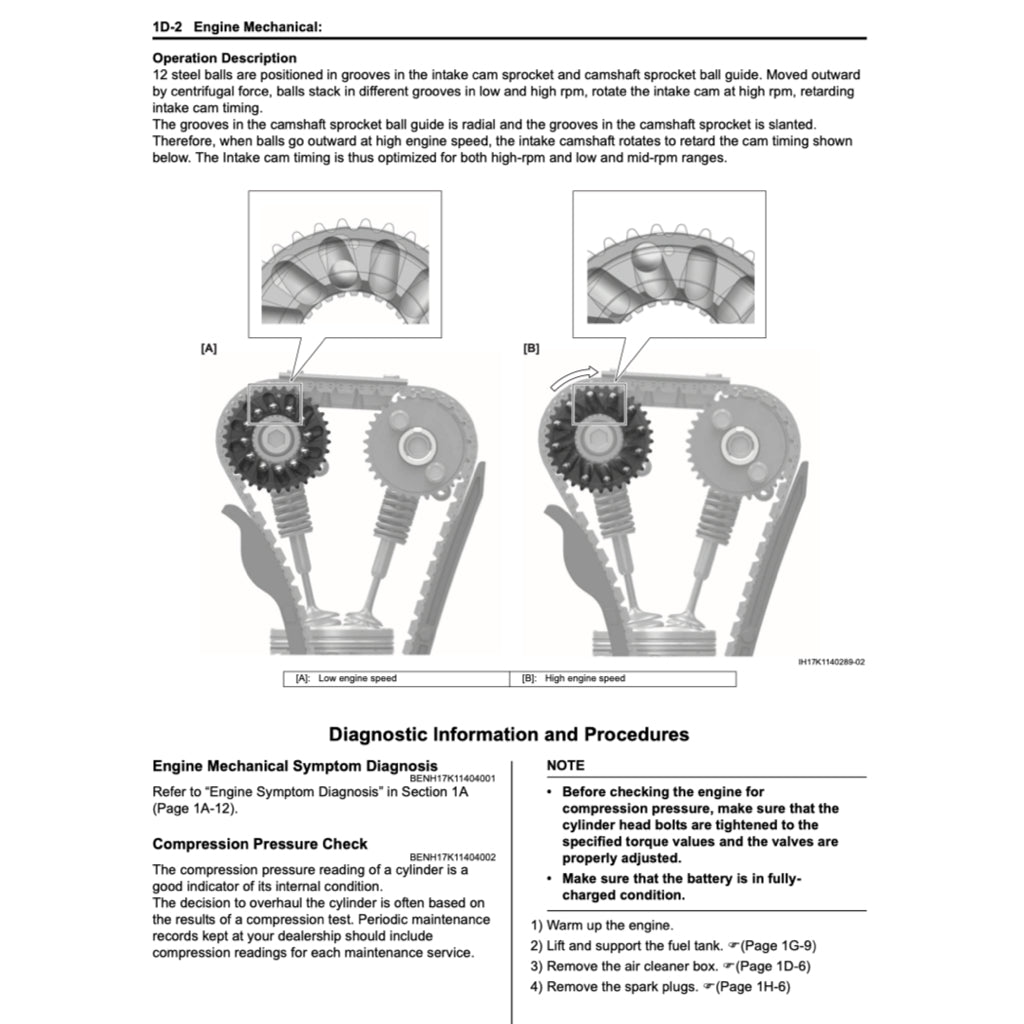 SUZUKI GSXR1000 L7 A/R (2017-2022) SERVICE WORKSHOP MANUAL + PARTS CATALOGUE + OWNER'S MANUAL - Image 8