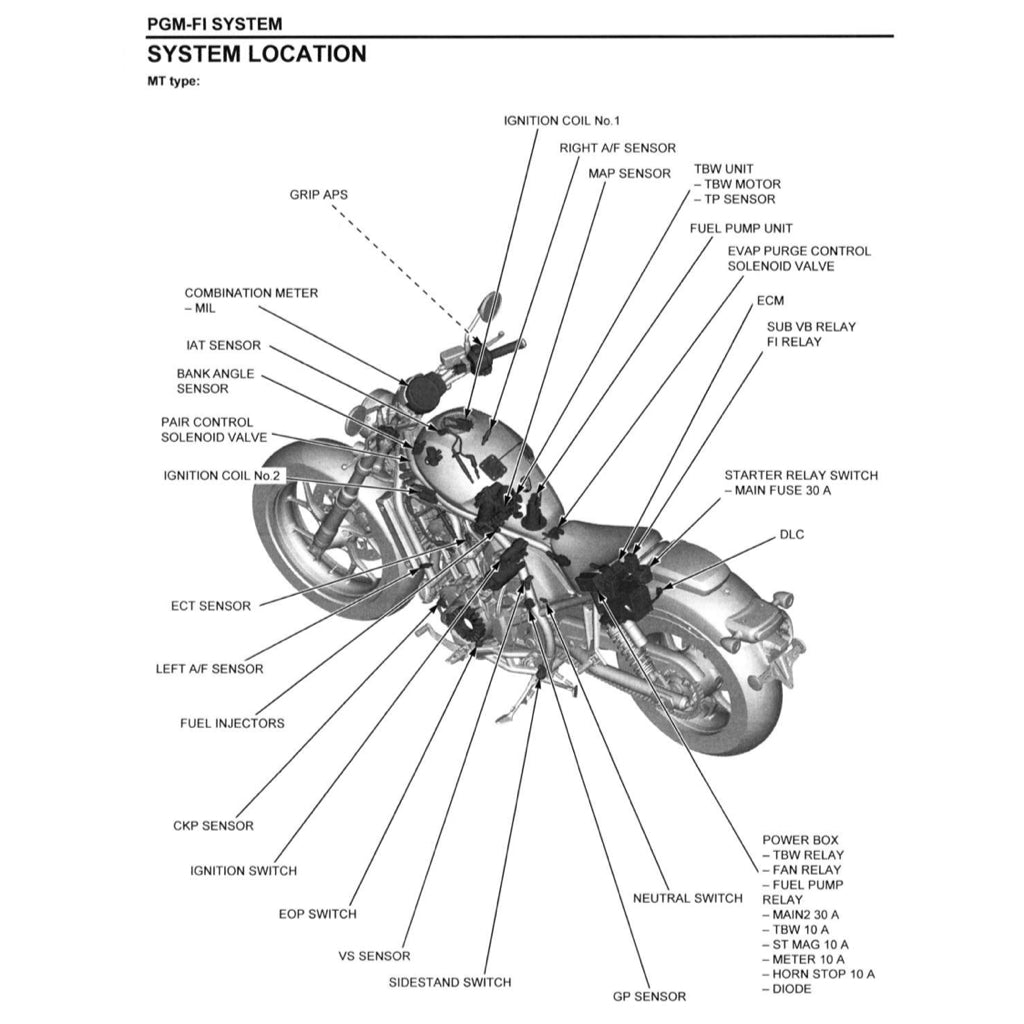 HONDA REBEL CMX1100 (2021+) SERVICE WORKSHOP MANUAL + OWNER'S MANUAL - Image 8