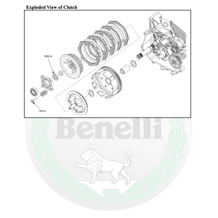 BENELLI TNT 135i (2017-2020) SERVICE WORKSHOP MANUAL + PARTS CATALOGUE + OWNER'S MANUAL - Image 8