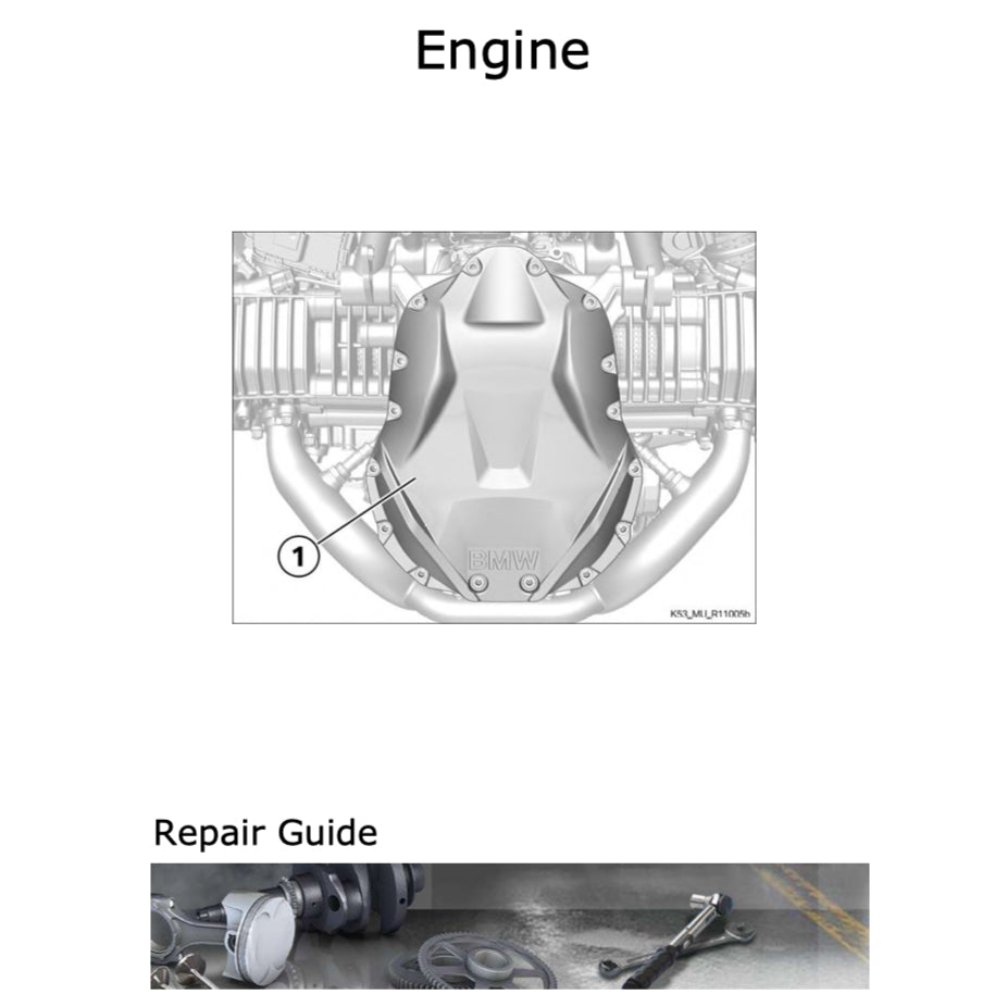 BMW R1250RS R1250 RS K54 (2018+) SERVICE WORKSHOP MANUAL + RIDER'S MANUAL - Image 3