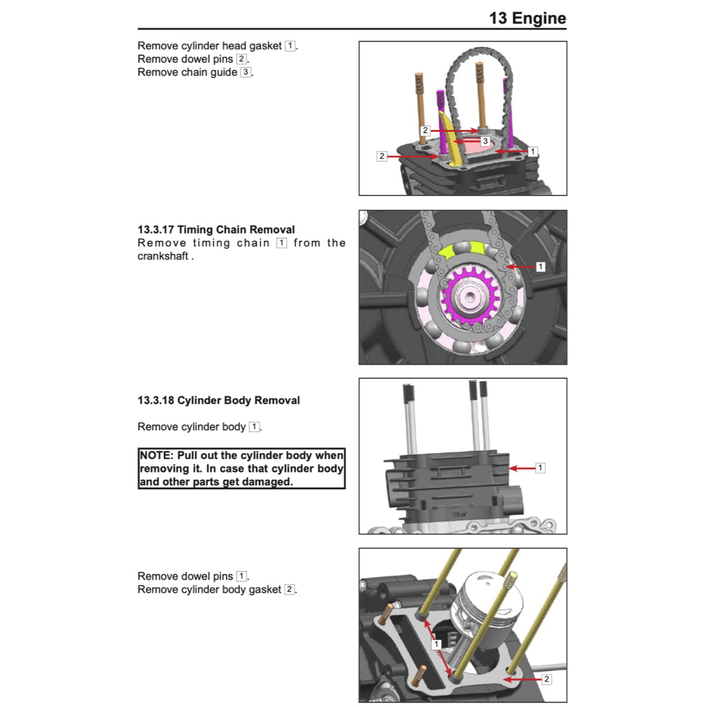 CFMOTO PAPIO XO-2 TRAIL (2024+) SERVICE WORKSHOP MANUAL + OWNER'S MANUAL - Image 5