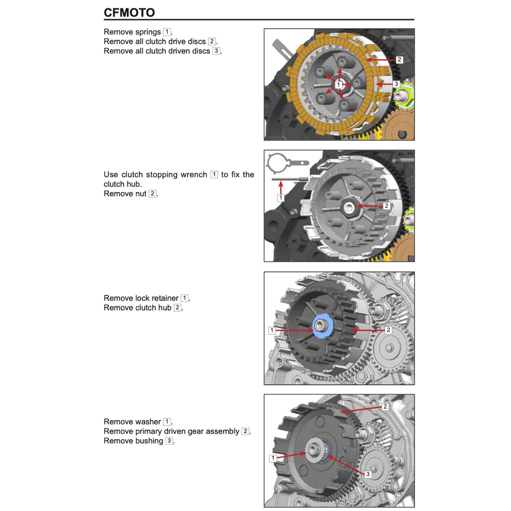 CFMOTO PAPIO XO-2 TRAIL (2024+) SERVICE WORKSHOP MANUAL + OWNER'S MANUAL - Image 6