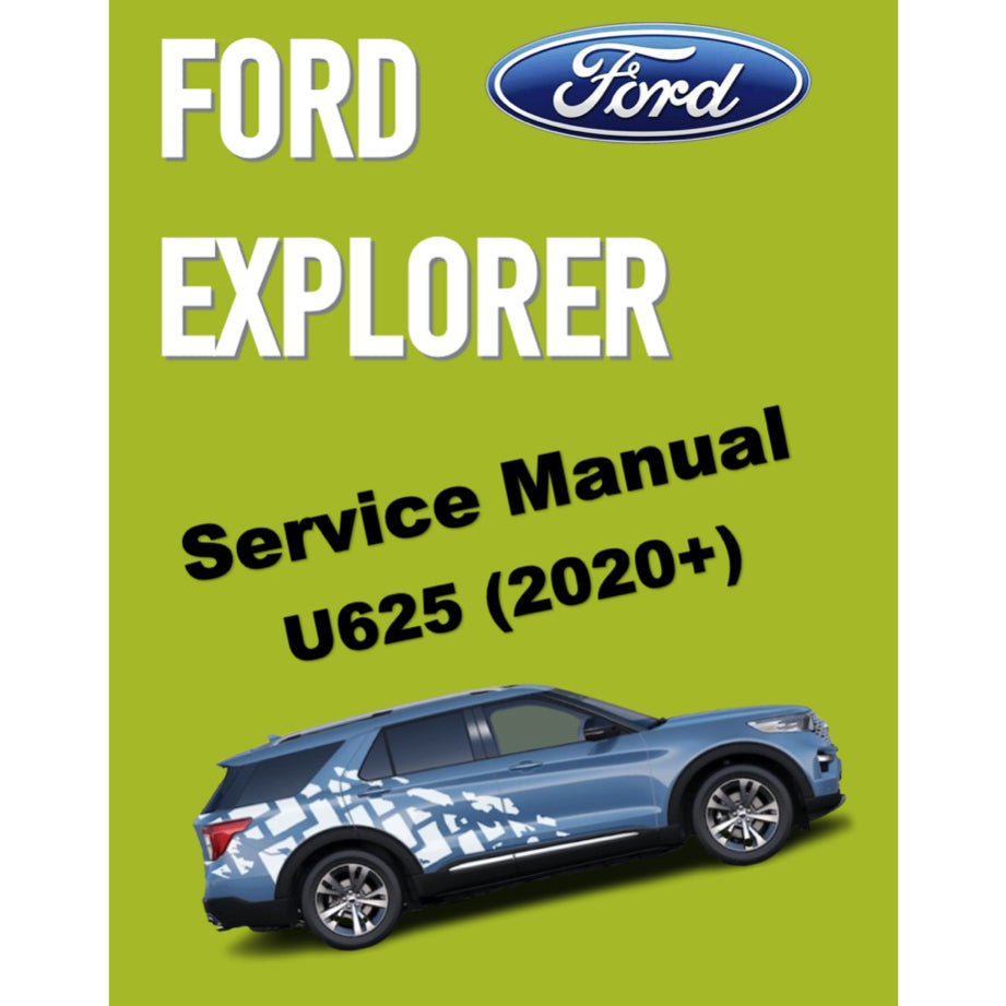 FORD EXPLORER U625 (2020+) SERVICE WORKSHOP MANUAL - Image 2