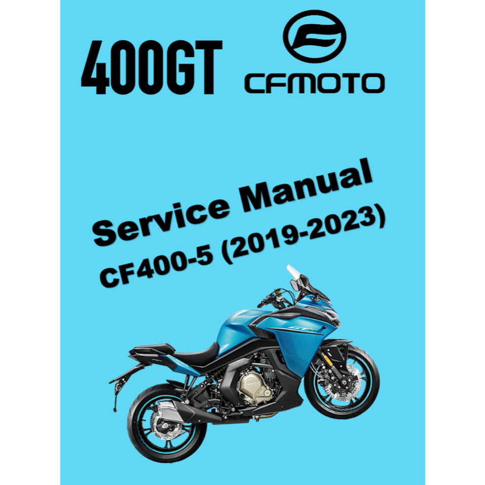 CFMOTO 400GT (2019-2023) SERVICE WORKSHOP MANUAL + PARTS CATALOGUE+ OWNER'S MANUAL - Image 2