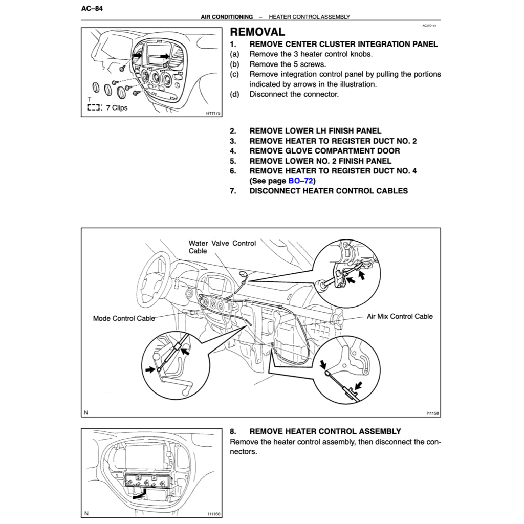 TOYOTA TUNDRA VCK30/40 (2000-2004) SERVICE WORKSHOP MANUAL - Image 10