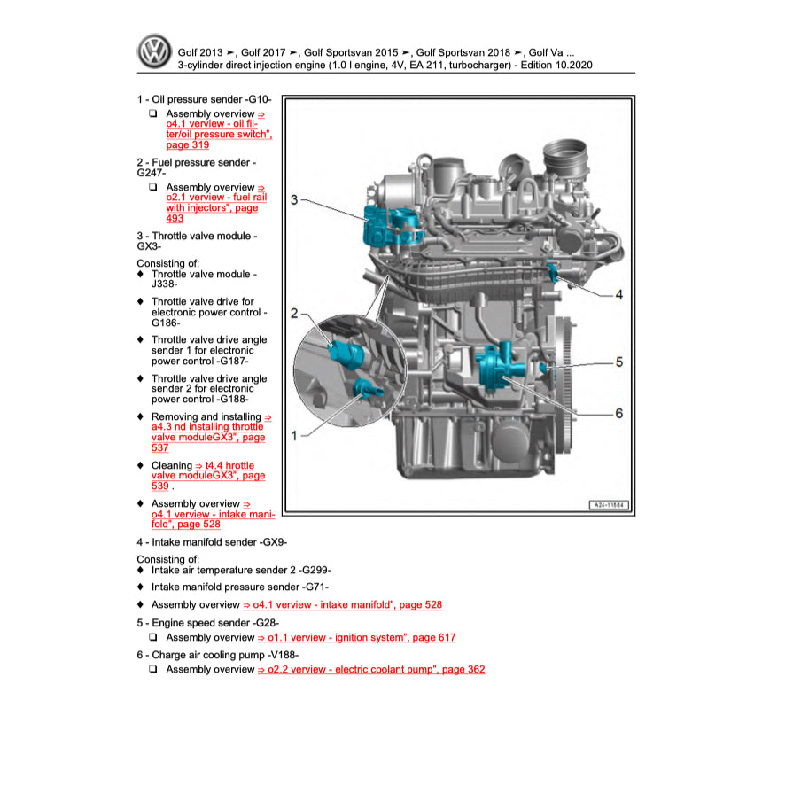 VW T-CROSS C11 (2019+) SERVICE WORKSHOP MANUAL - Image 3