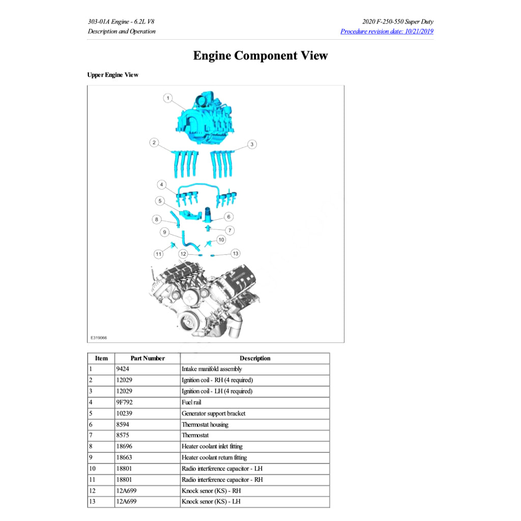 FORD F-250 F-350 SUPERDUTY P558 (2017-2022) SERVICE WORKSHOP MANUAL - Image 4