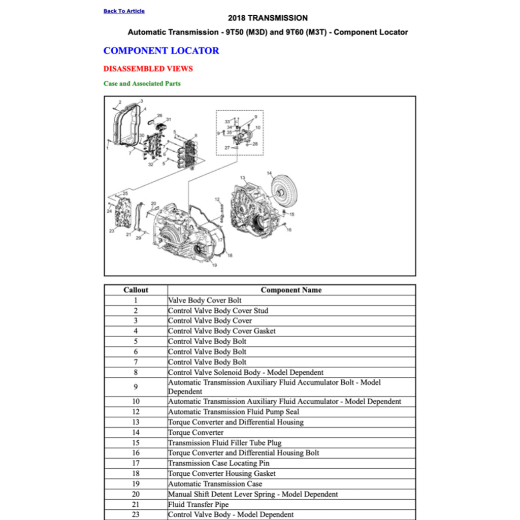 BUICK REGAL (2018-2020) SERVICE WORKSHOP MANUAL - Image 5