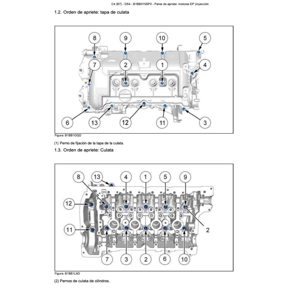 CITROEN C4 DS4 B7 (2010-2018) MANUAL DE TALLER - Image 6